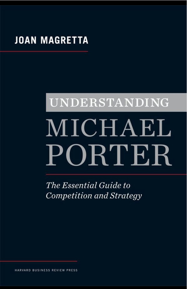 Cover of book, "Understanding Michael Porter"